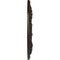 Ekena Millwork Rose Ceiling Medallion (Fits Canopies up to 13 1/2"), Hand-Painted Stone Hearth, 33 7/8"OD x 2 3/8"P CM33ROSHF - alternate 2